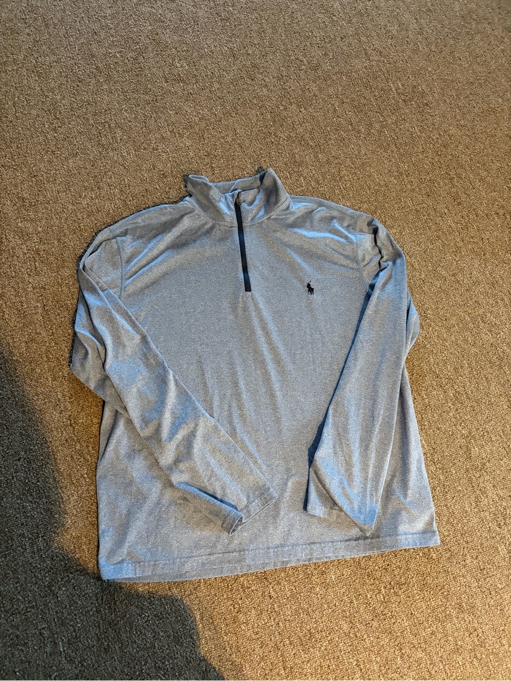 Polo by Ralph Lauren Light Blue Quarter-Zip Pullover